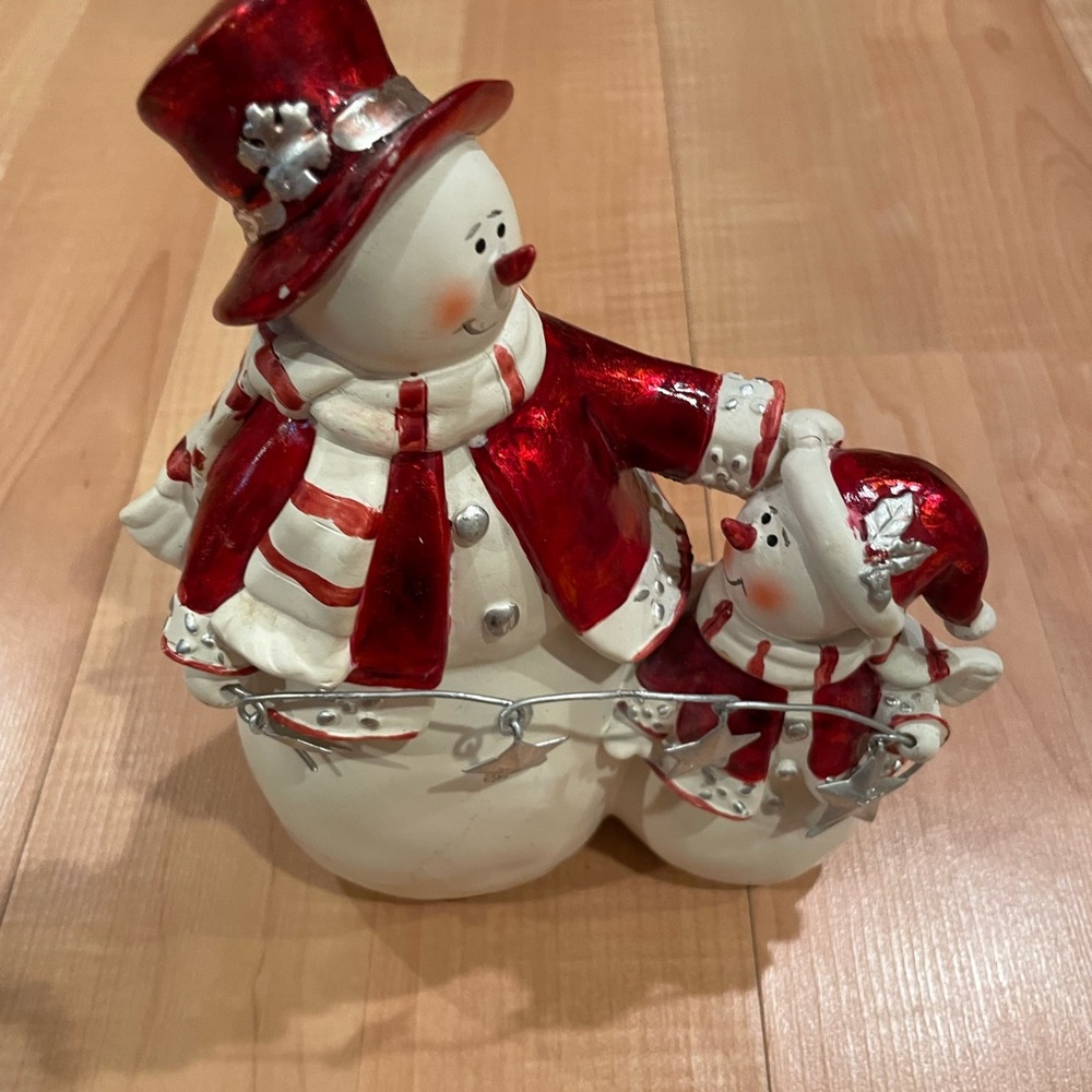 Snowman figurine